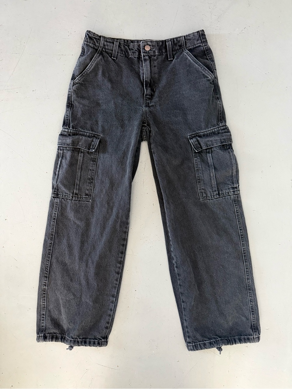 Black Levi’s 94 Baggy Cargo Jean • Sz 26